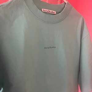 ACNE STUDIOS TURQOISE TEE
